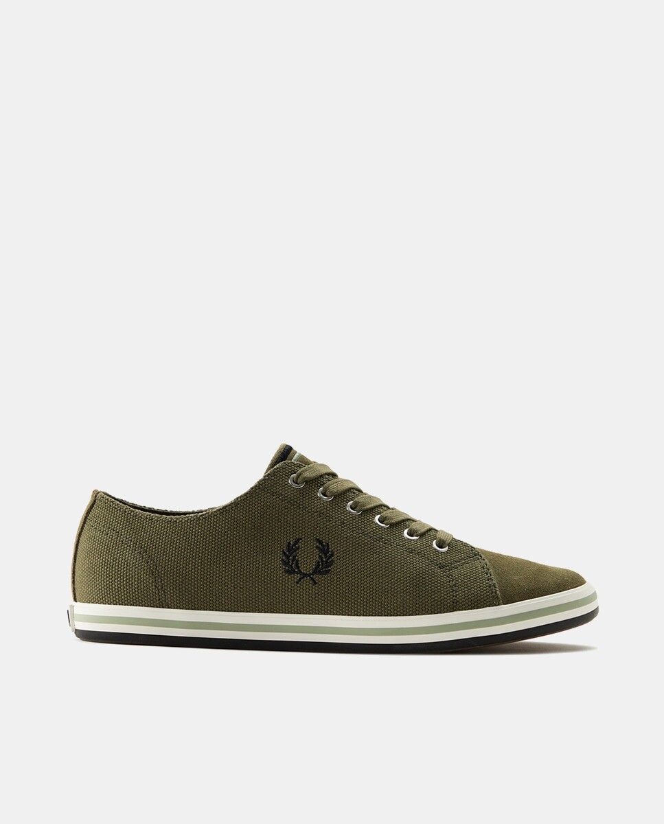

Мужские низкие кеды Kingston из парусины с логотипом Fred Perry