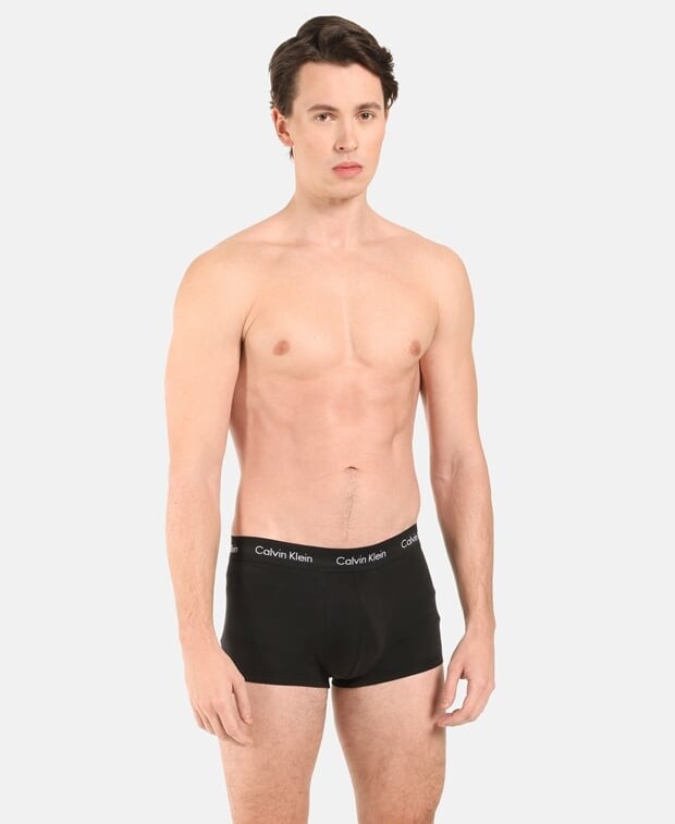 

Шорты-боксеры, комплект из 3 шт. Calvin Klein, цвет Black Coffee
