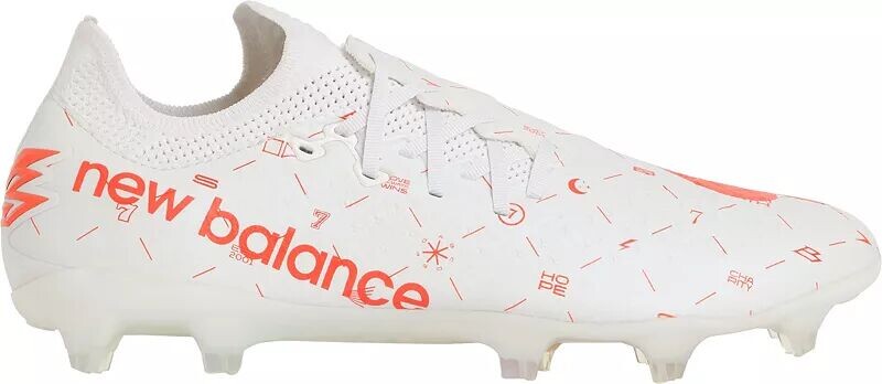 

Футбольные бутсы New Balance Furon v7 Pro FG, белый/красный
