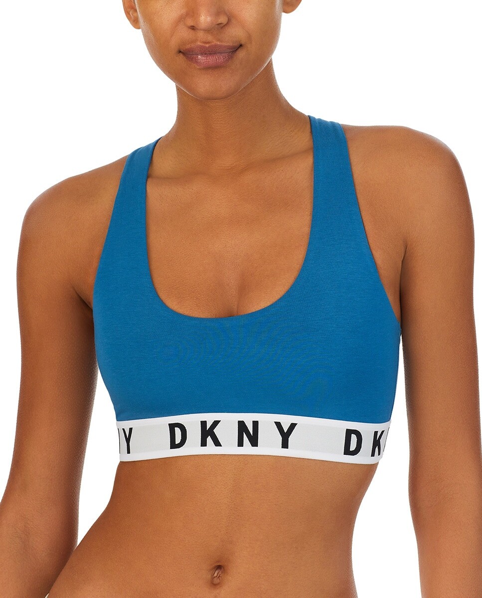 

Бюстгальтер без косточек DKNY, синий