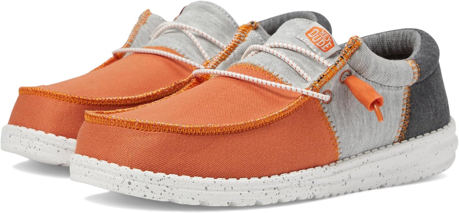 

Кроссовки Wally Tri-Varsity Slip-On Casual Shoes Hey Dude, оранжевый