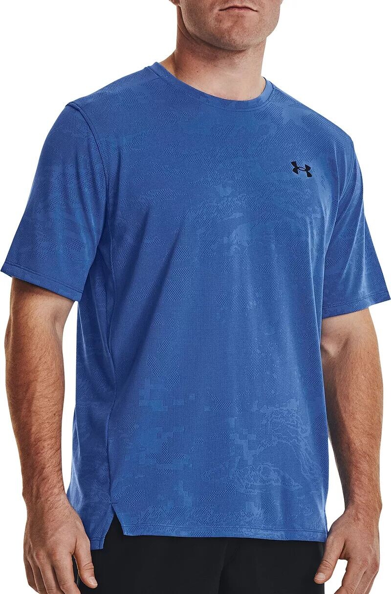 

Мужская жаккардовая футболка с короткими рукавами Under Armour UA Tech Vent, синий
