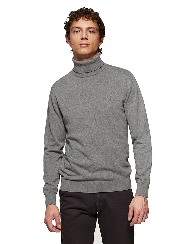 Пуловер Polo Club Rollkragen, серый
