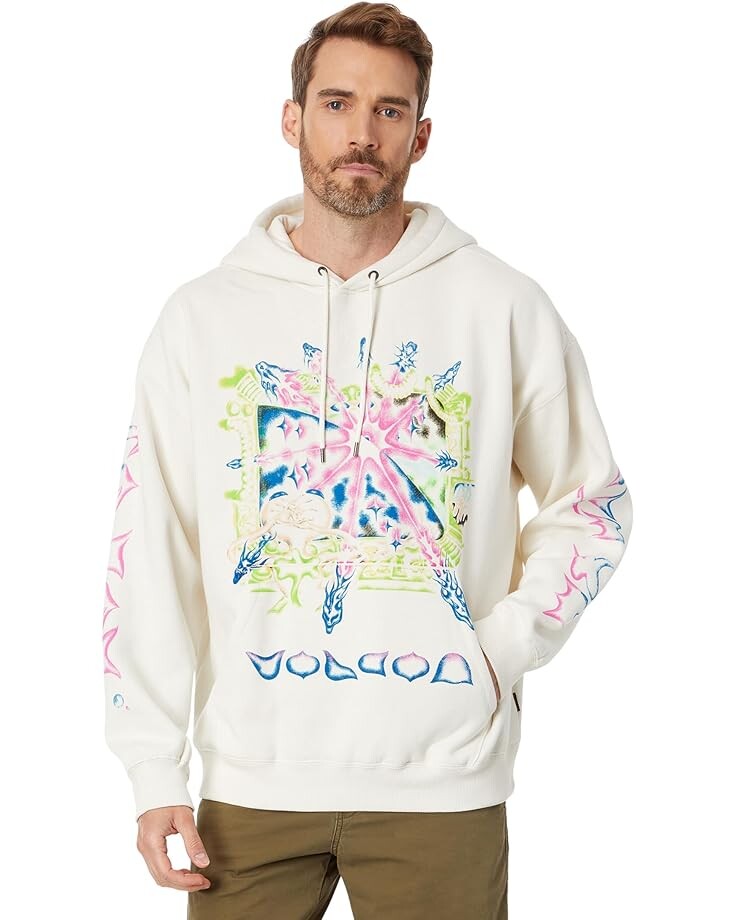 Худи Volcom Featured Artist Sam Ryser Pullover, белый