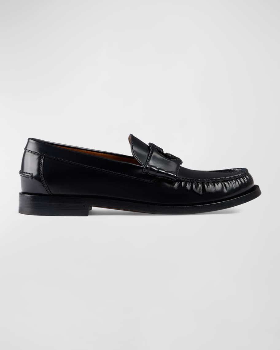 

Мужские мокасины Kaveh Interlocking G с вырезом Gucci