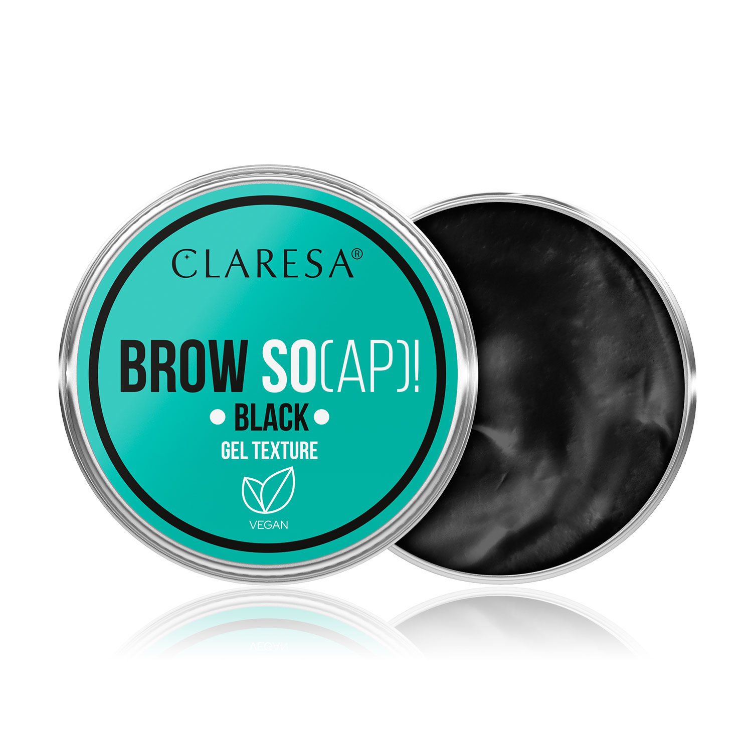 Мыло для укладки бровей черное Claresa Brow So(Ap)!, 30 мл веганское мыло для бритья без запаха 80 г bambow bambaw