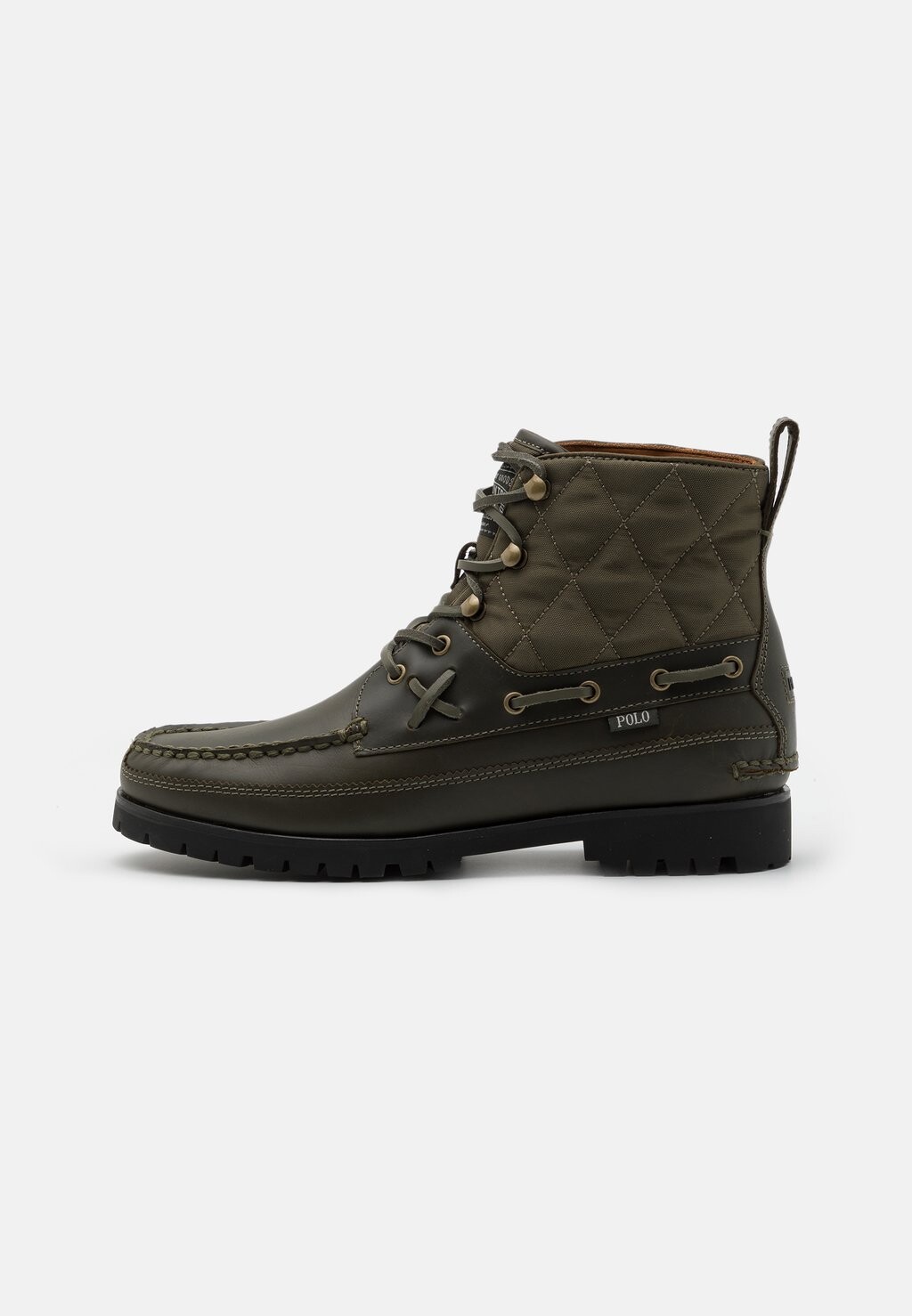 

Ботильоны на шнуровке Ranger Mid Tall Boot Polo Ralph Lauren, оливковый
