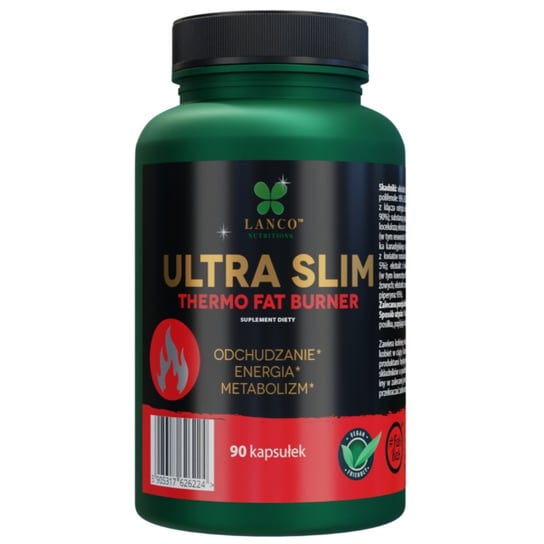 Ultra Slim thermo fat burner - Мощный сжигатель жира Lanco Nutrition капсулы сжигатель жира stc burn fat 120 шт