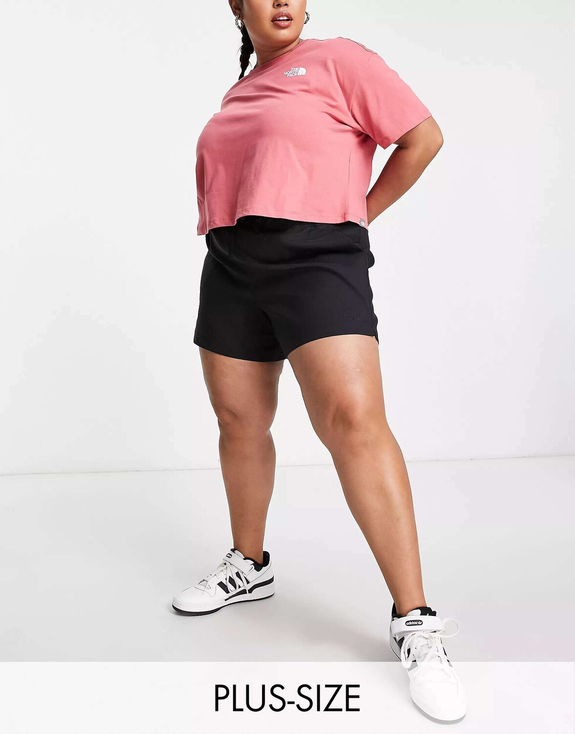

Черные шорты The North Face Plus Class V