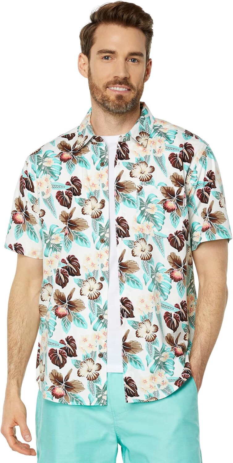 

Рубашка One & Only Lido Stretch Short Sleeve Woven Hurley, белый