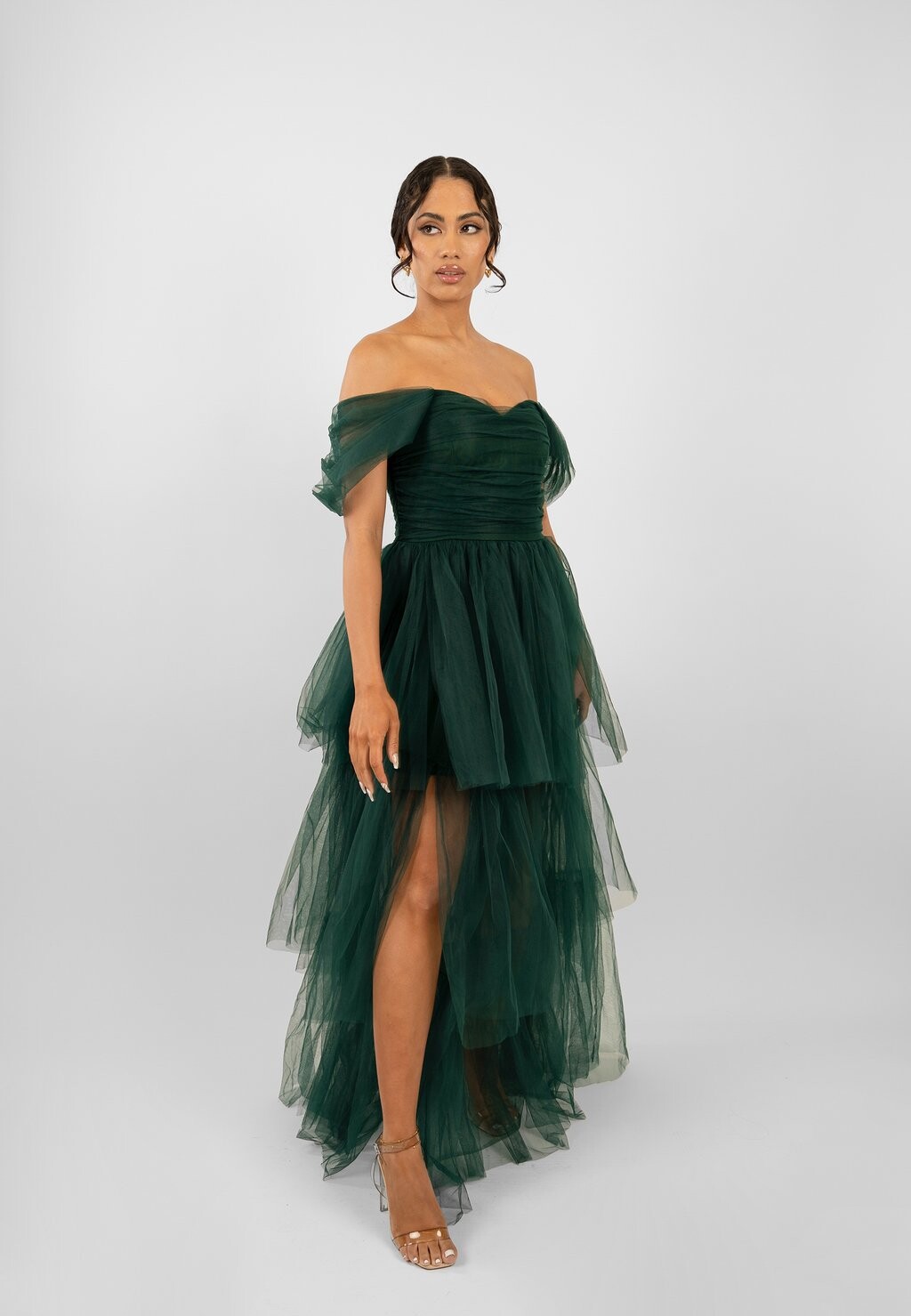 

Вечернее платье Sydney Lace & Beads, зеленый, Черный