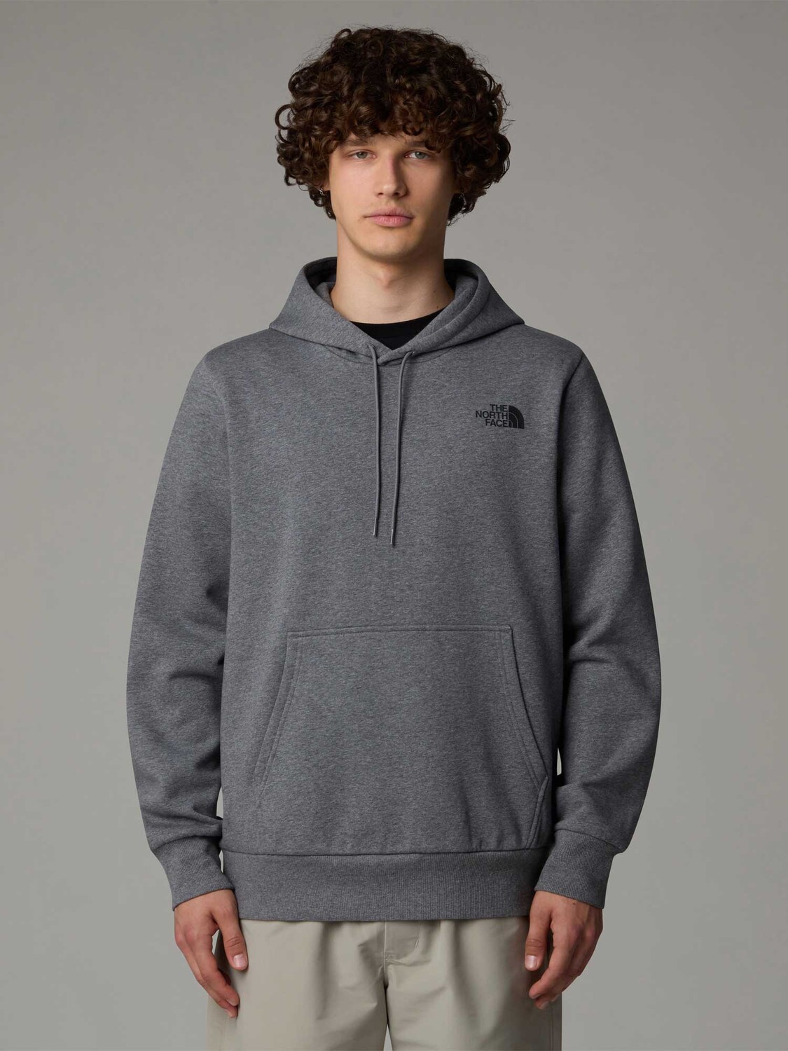 

Толстовка The North Face M HOOD LOGO P/O, серый