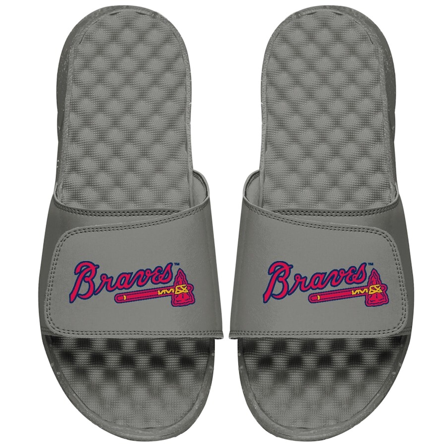 

Шлепанцы ISlide Atlanta Braves, серый