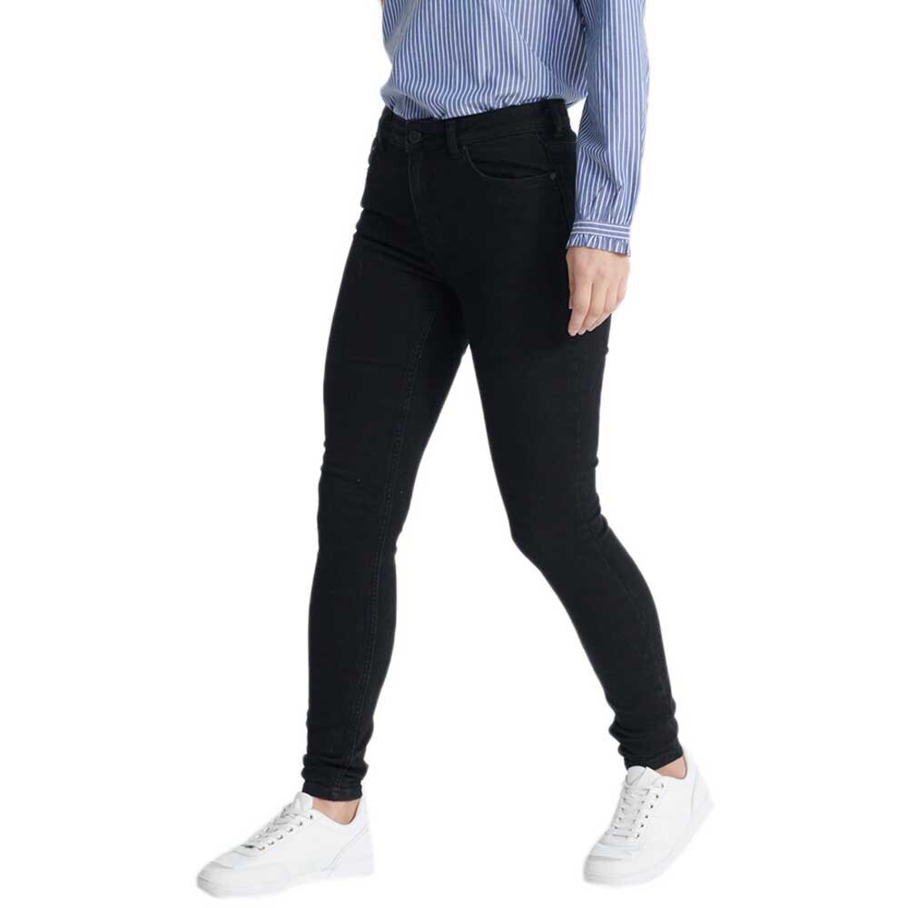 

Джинсы Superdry Mid Rise Skinny, черный