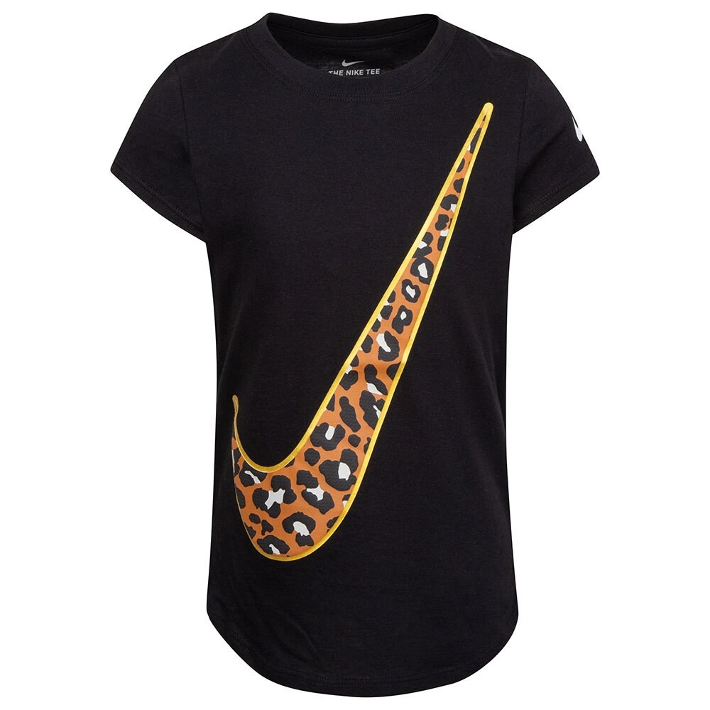 

Футболка с коротким рукавом Nike Leopard Swoosh, черный