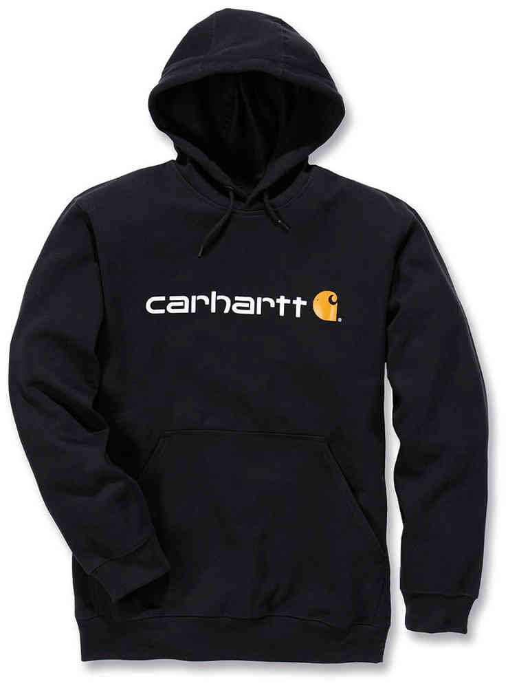Толстовка средней плотности с фирменным логотипом Carhartt, черный