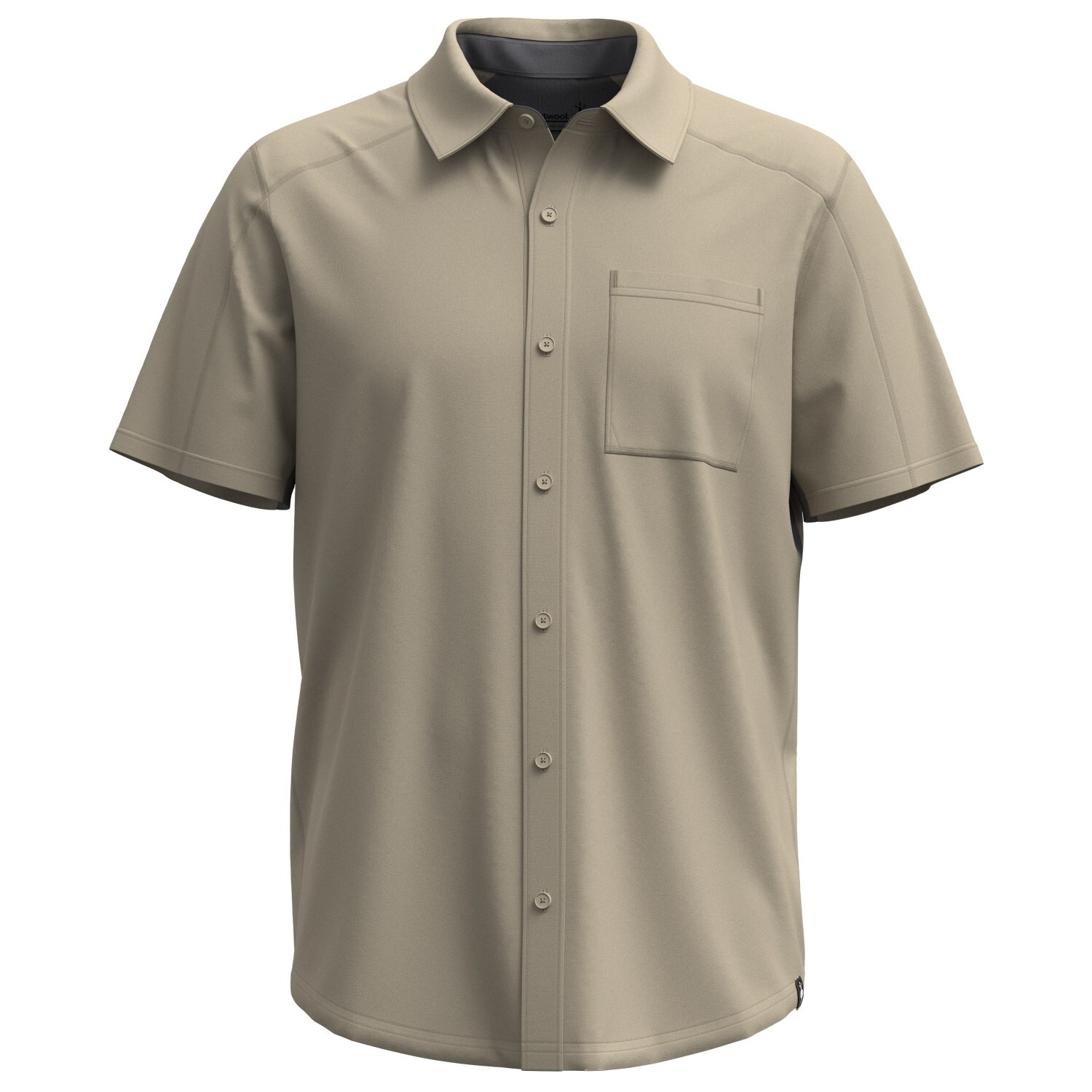 

Рубашка Smartwool Everyday Short Sleeve Button Down, цвет Dune
