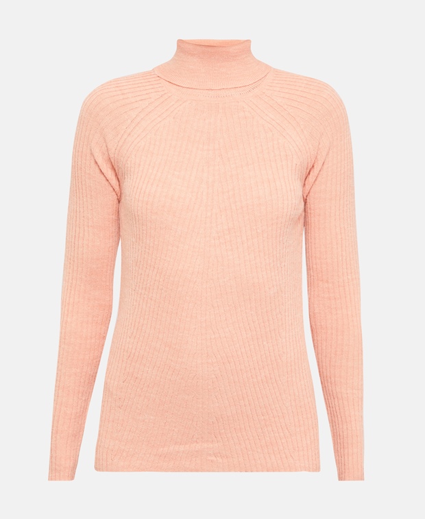 Пуловер с высоким воротником , светло-розовый Brave Soul
