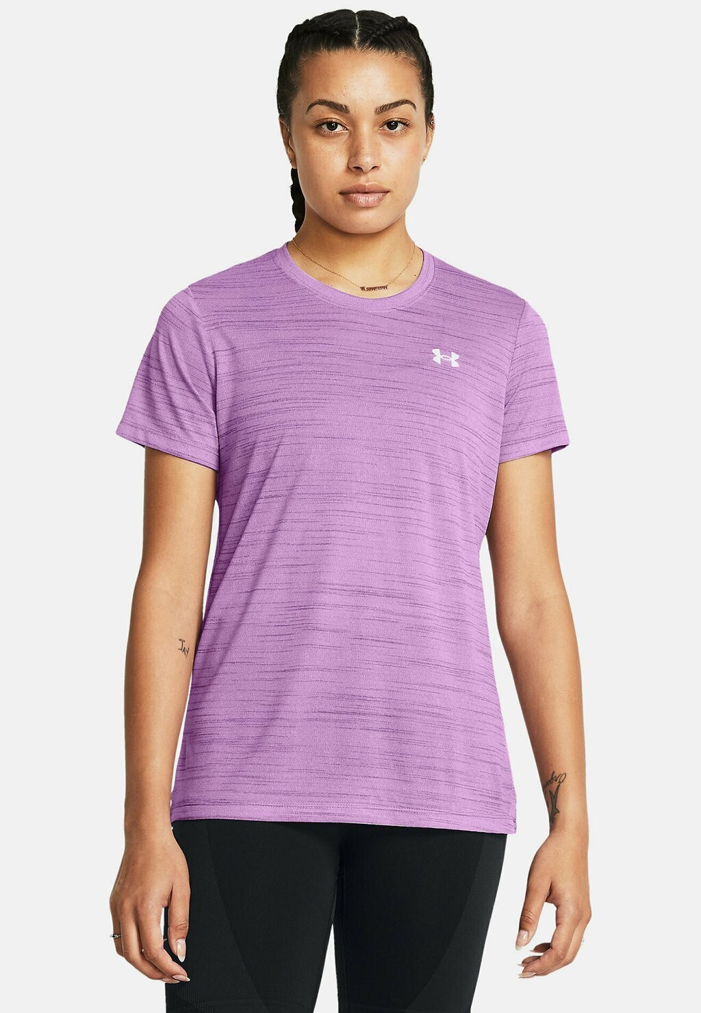 

Спортивная футболка SHORT-SLEEVES TECH TIGER Under Armour, цвет provence purple