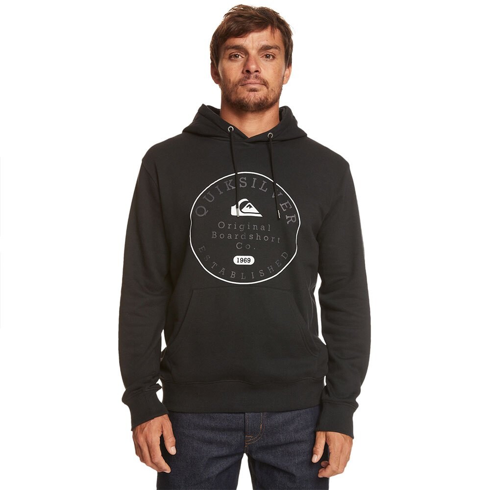 

Худи Quiksilver Circle Trim Hood, черный