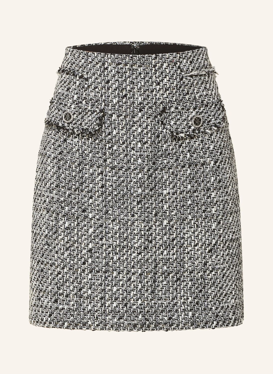 

Юбка новая София из пряжи с блестками Guess, черный