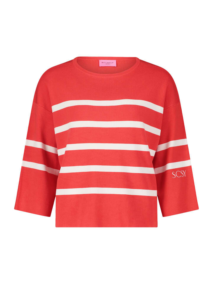 

Пуловер Betty Barclay, цвет patch red/cream