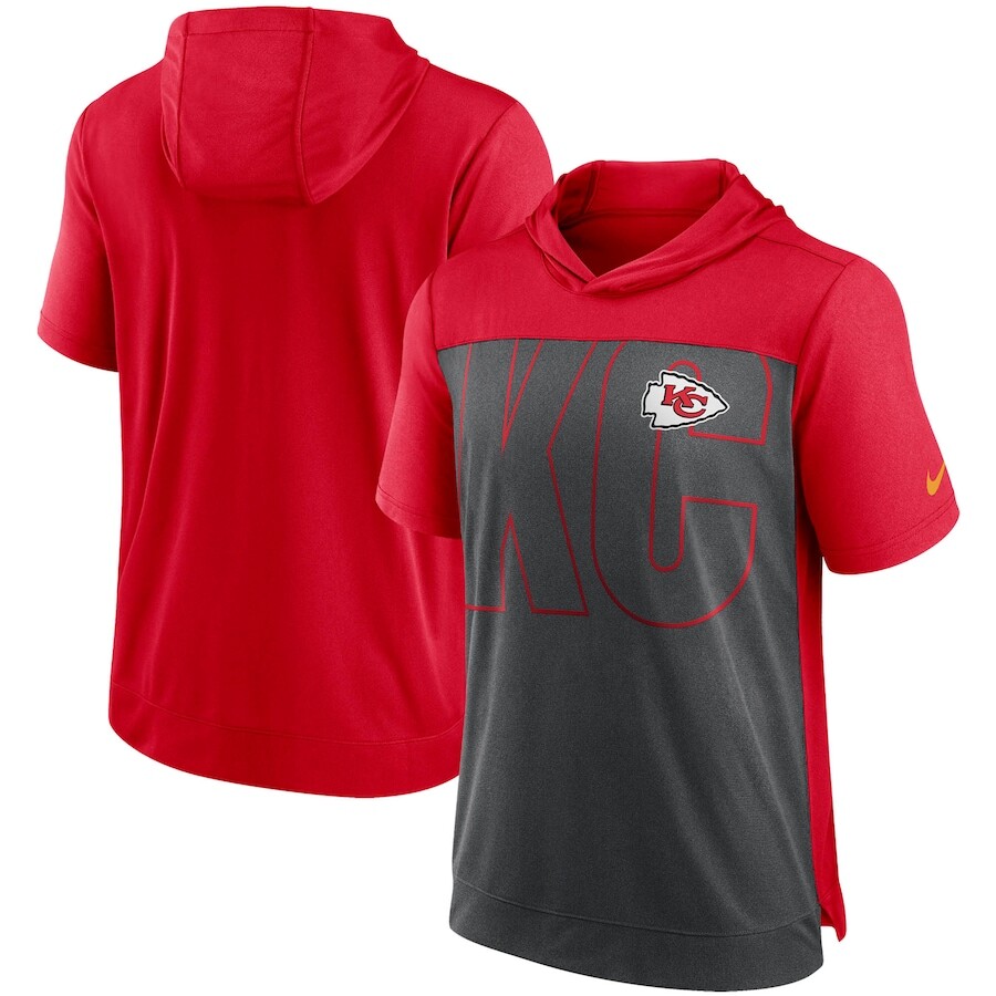 

Футболка с коротким рукавом Nike Kansas City Chiefs, угольный