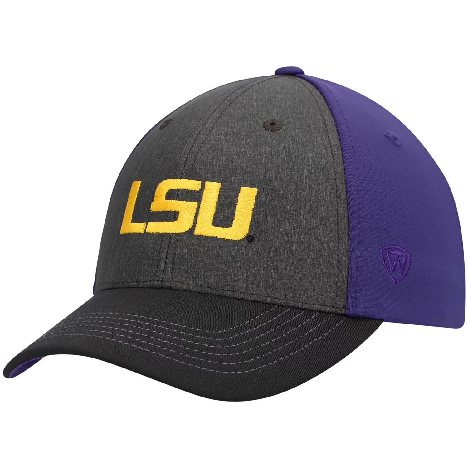 

Мужская регулируемая кепка Top of the World серого цвета LSU Tigers Team