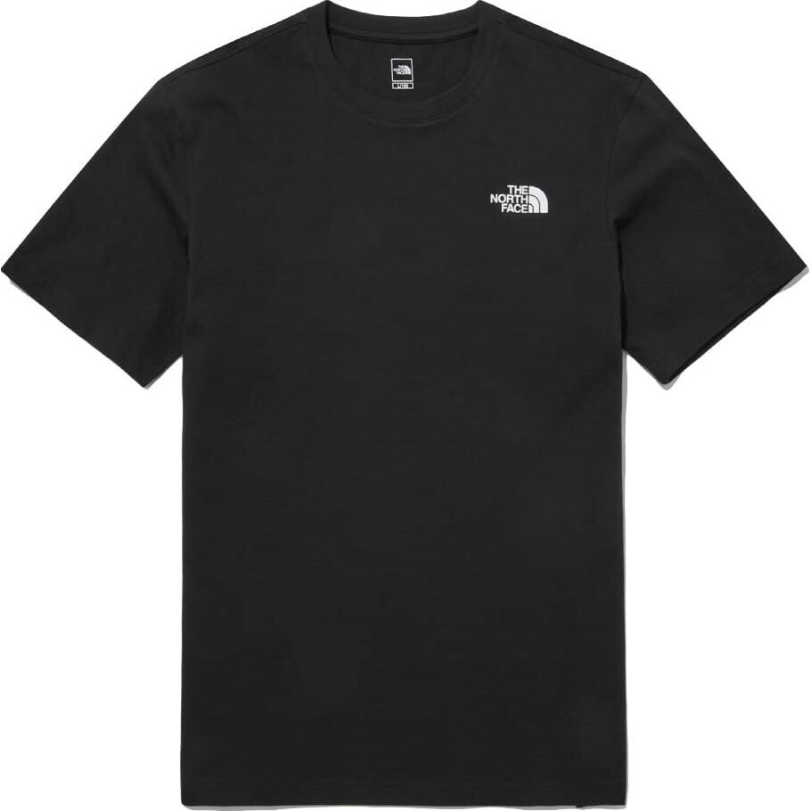 

Футболка унисекс черная The North Face, черный