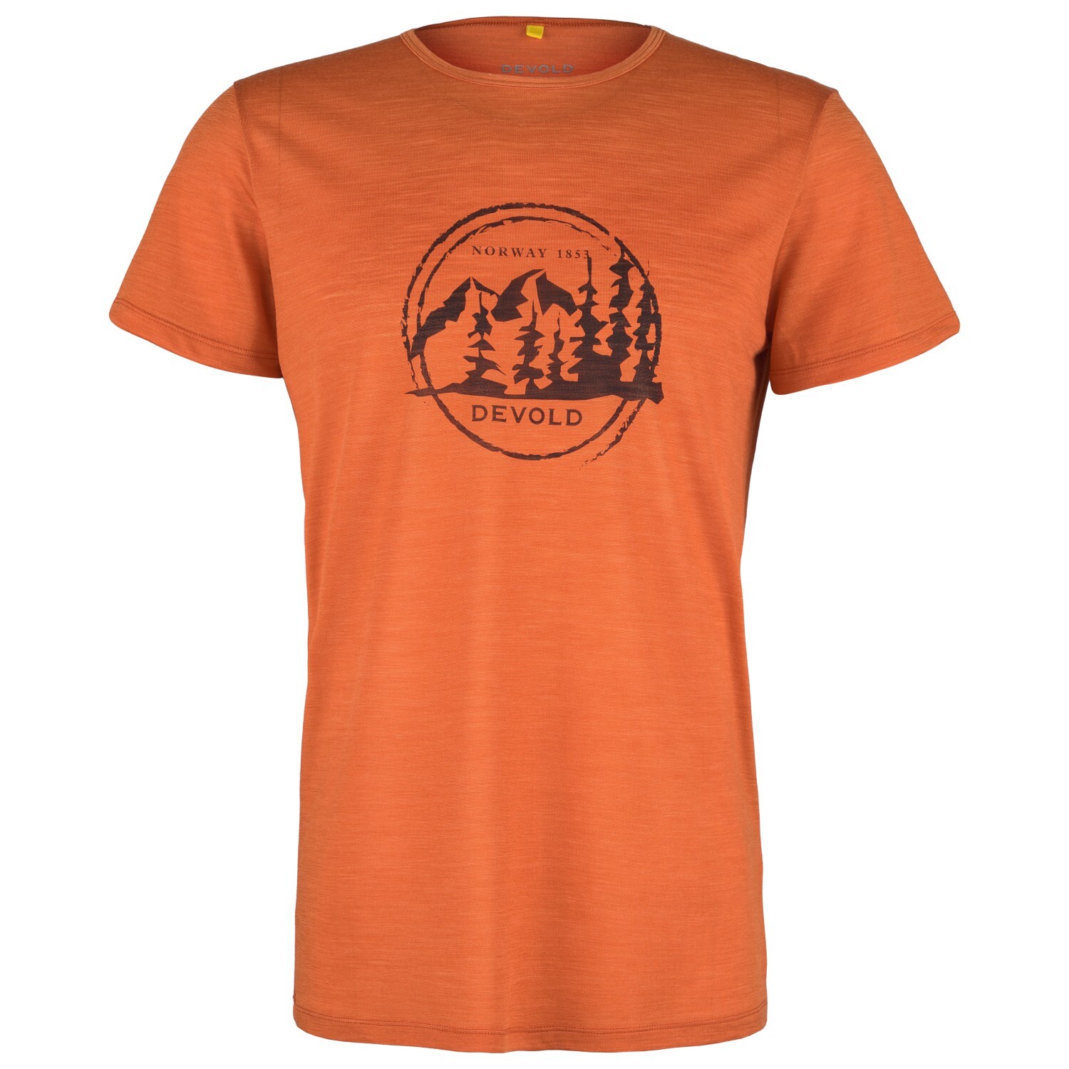 

Рубашка из мериноса Devold Ørskog Merino 130 Tee, цвет Flame