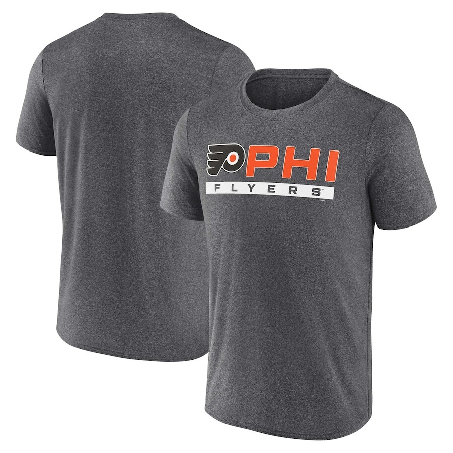 

Футболка с коротким рукавом Fanatics Branded Philadelphia Flyers, угольный