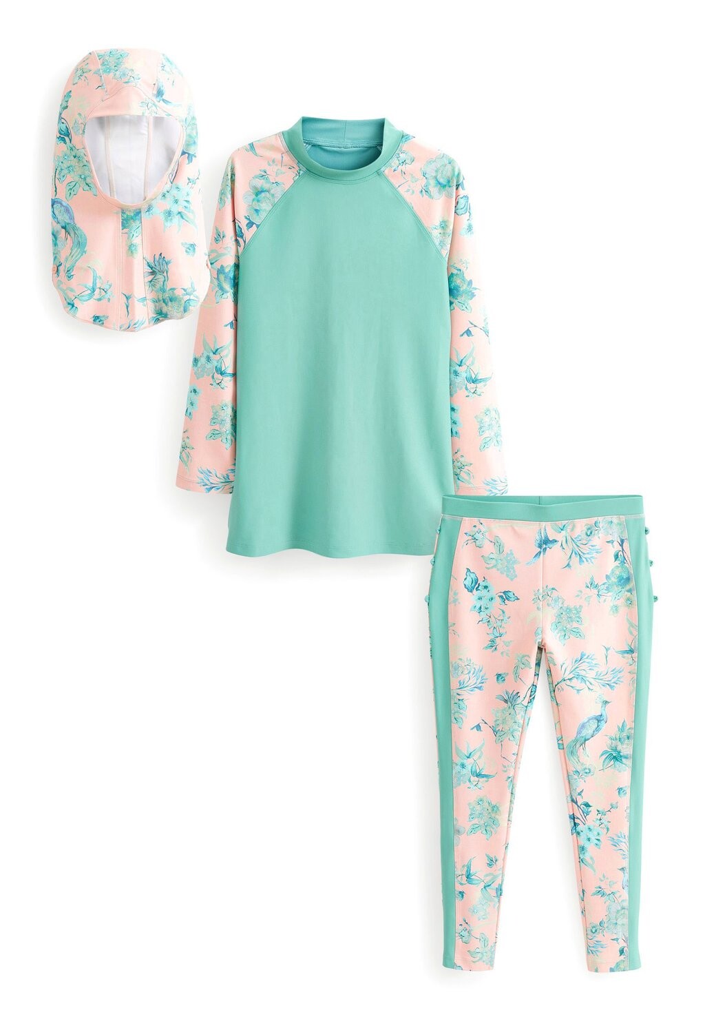 

Купальник 3 Piece Swim Set Next, цвет peach pink