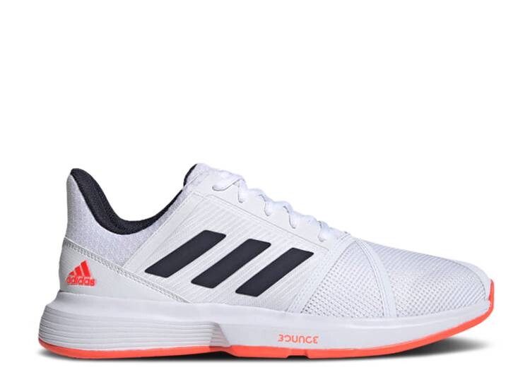 

Кроссовки Adidas COURTJAM BOUNCE 'WHITE SOLAR RED', белый