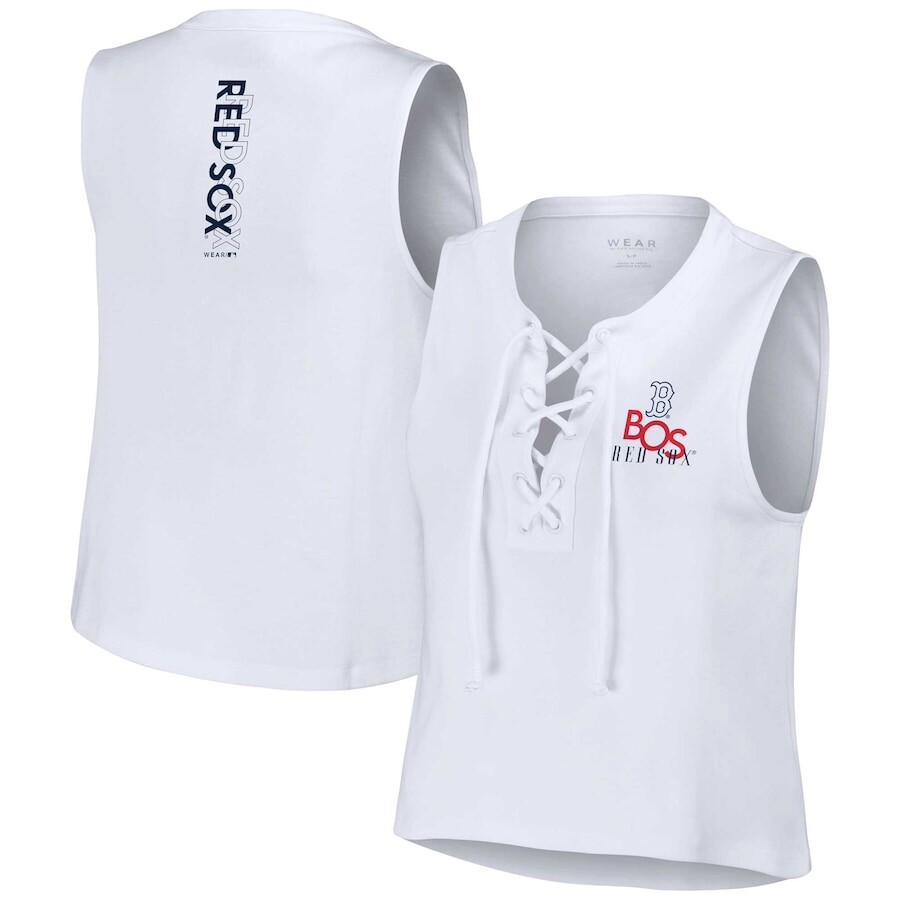

Топ WEAR by Erin Andrews Boston Red Sox, белый