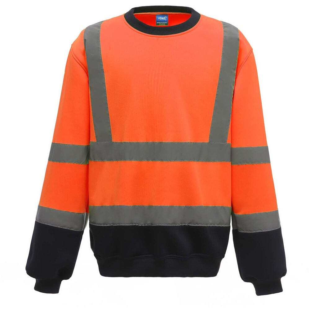 

Толстовка Yoko High Visibility Col Rond, оранжевый
