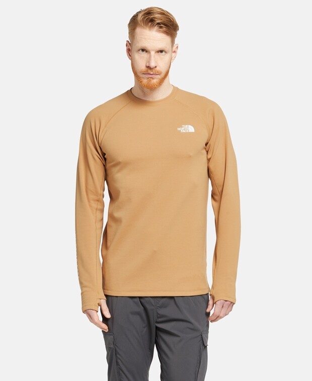 

Топ с длинными рукавами The North Face, бежевый