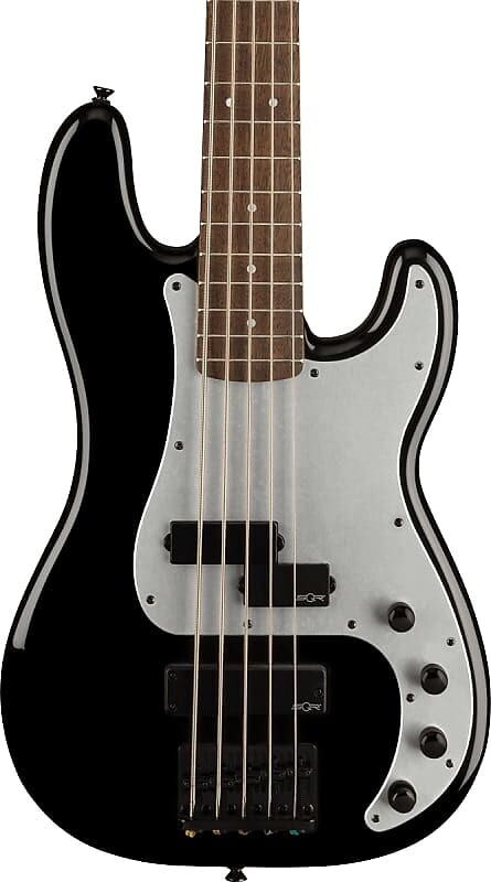 

Басс гитара Squier Contemporary Active Precision Bass PH V, Laurel Fingerboard, Silver Anodized Pickguard, Black