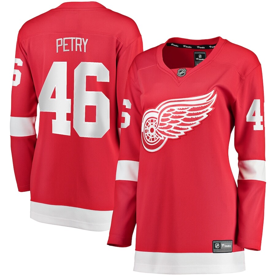 

Джерси Fanatics Branded Detroit Red Wings, красный
