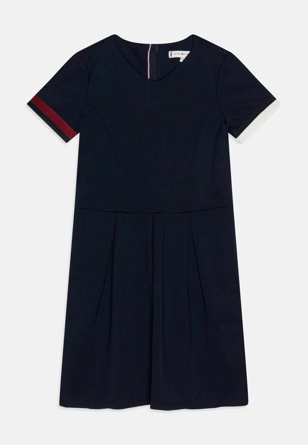 Платье из джерси Global Stripe Punto Dress Tommy Hilfiger, цвет desert sky