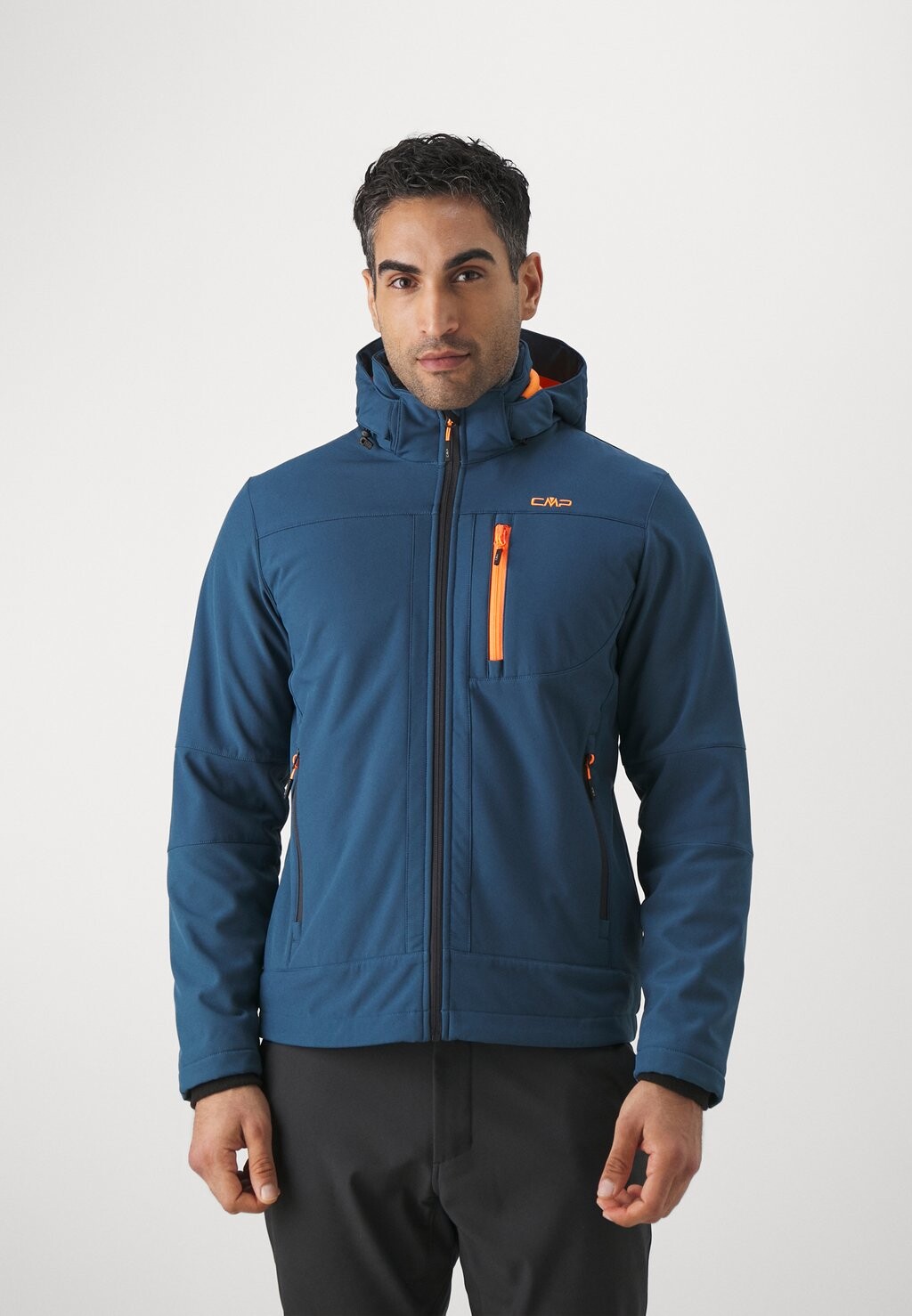 

Куртка Softshell MAN JACKET ZIP HOOD CMP, цвет bluesteel