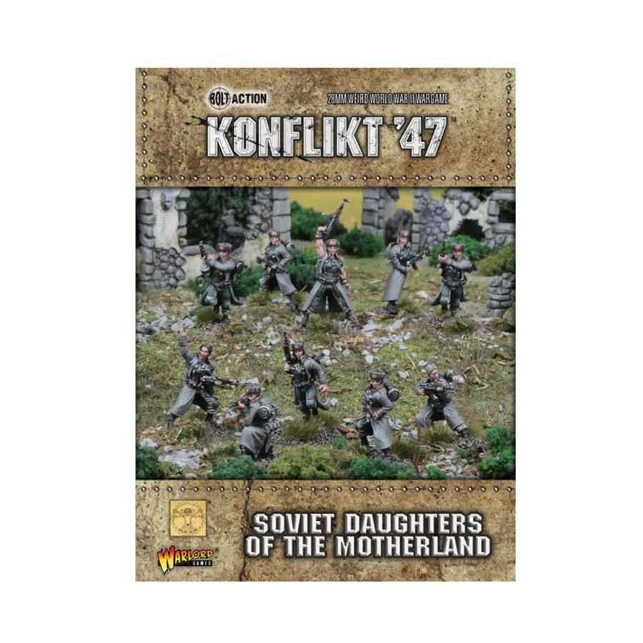 

Советские дочери Родины, Konflikt '47 - Soviet Army (28mm) (Warlord Games)