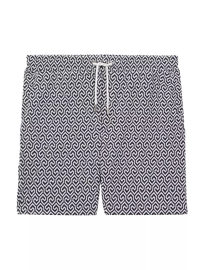 

Дженкин Абстрактные шорты Reiss, белый