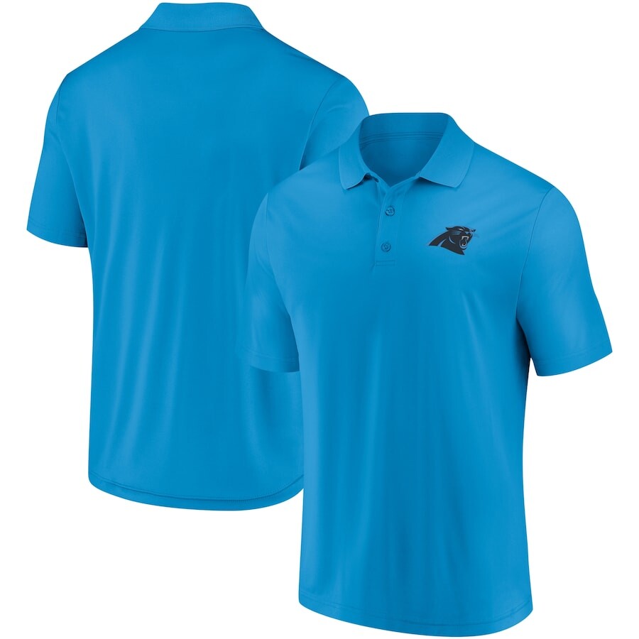 

Поло с коротким рукавом Fanatics Branded Carolina Panthers, синий