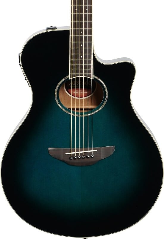 

Акустическая гитара Yamaha APX600 Thinline Acoustic-Electric Guitar, Blue Burst