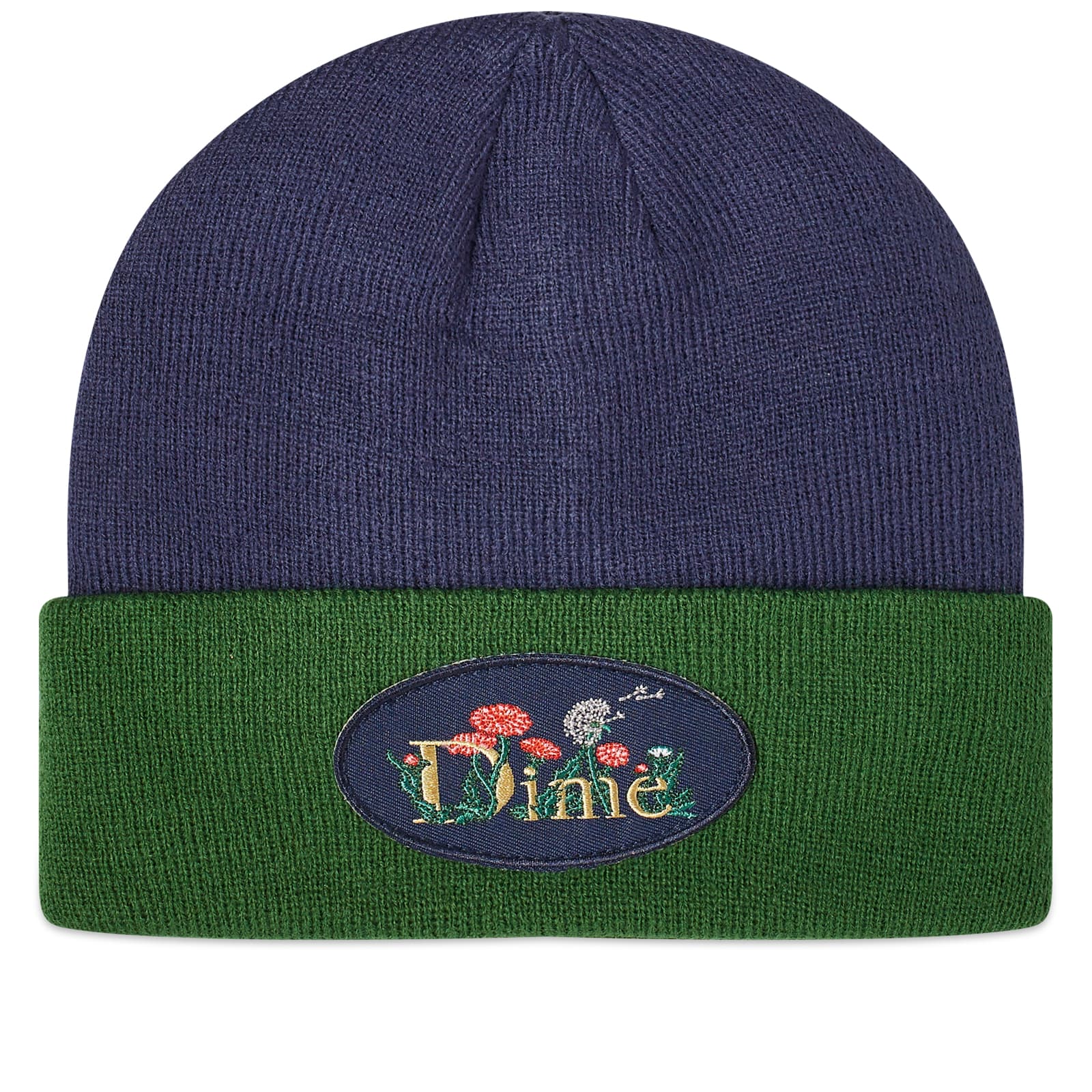 Шапка Dime Classic Allergie Fold, темно-синий шапка dime dime classic logo warp розовый размер one size