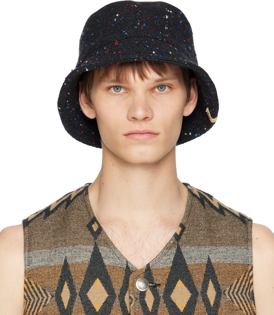 

Черная панама с куполом Visvim