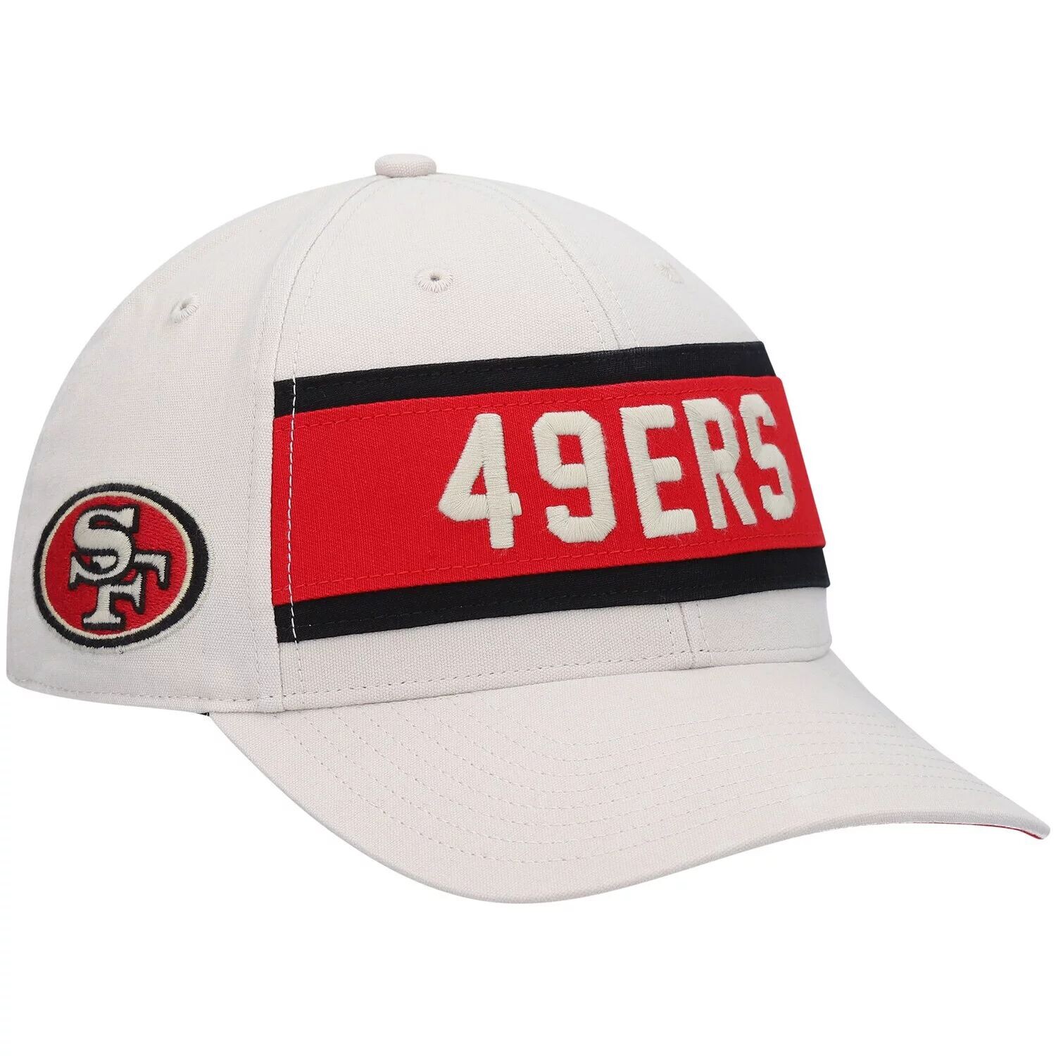 

Мужская регулируемая кепка кремового цвета San Francisco 49ers Crossroad MVP '47
