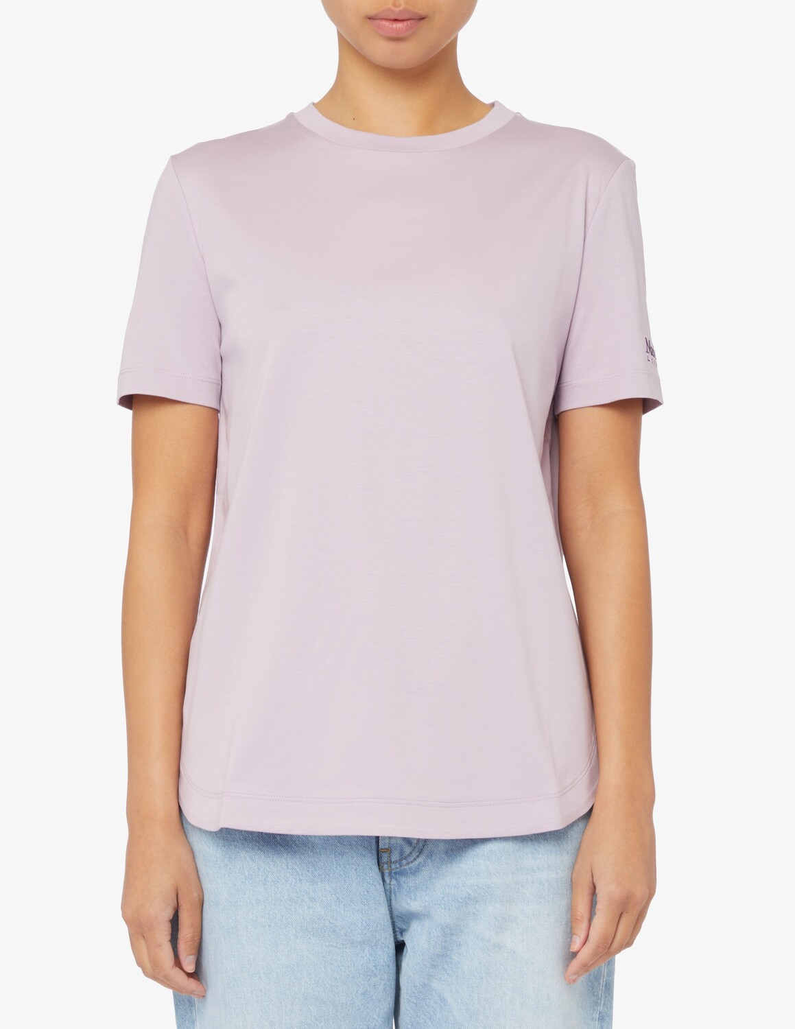 

Футболка Tazzina из хлопка Max Mara Leisure, сиреневый, Фиолетовый