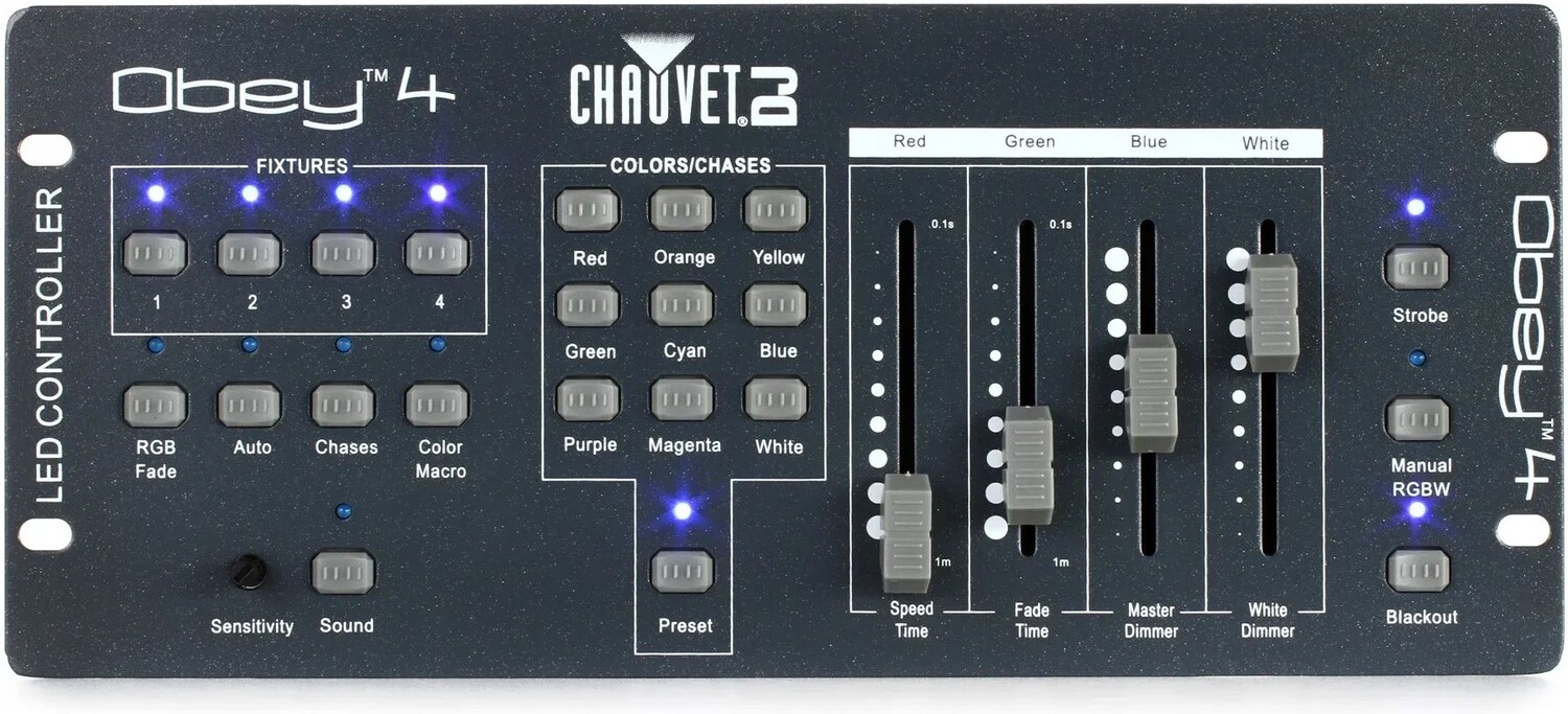 

Chauvet DJ Obey 4 16-канальный контроллер освещения DMX
