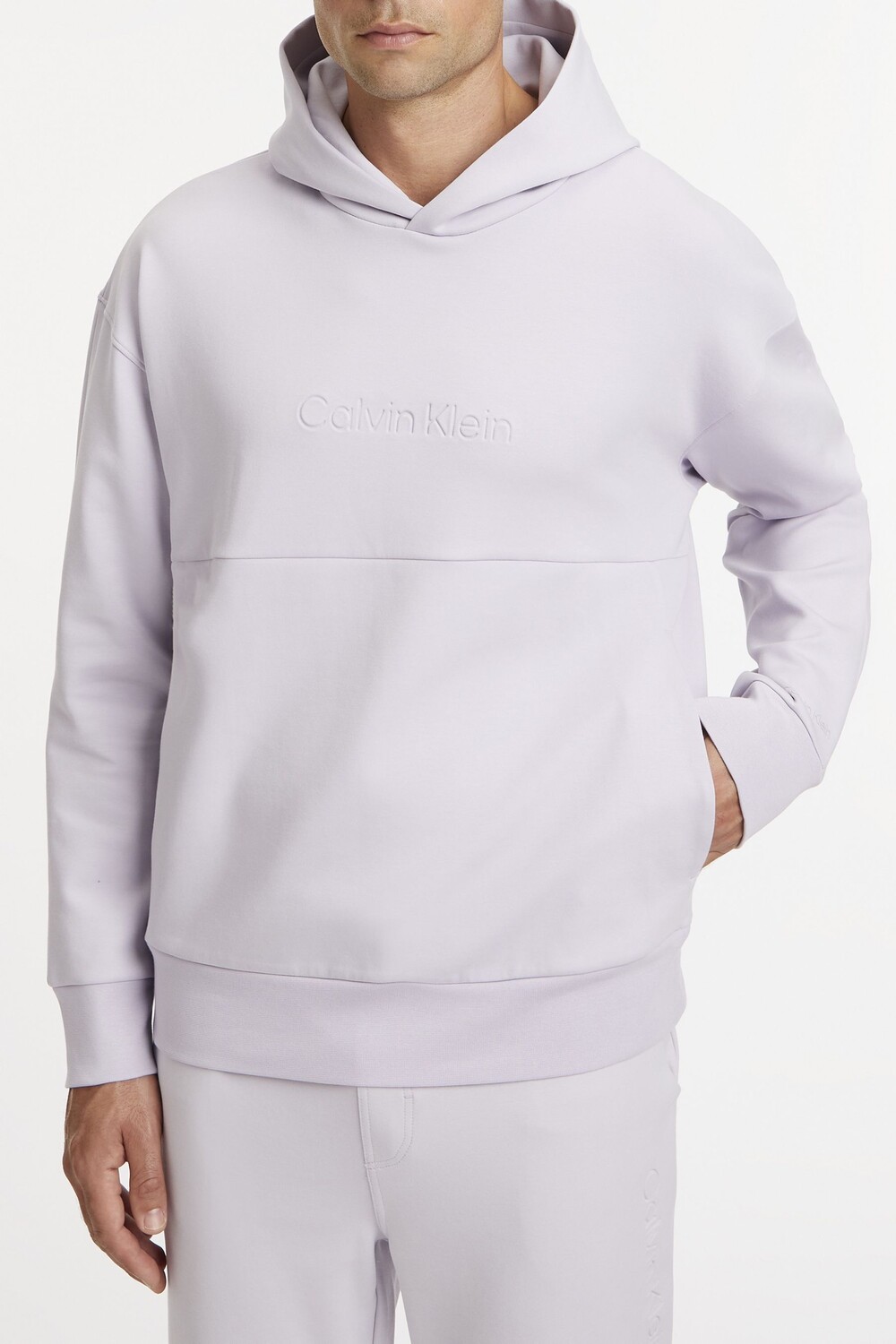 

Фиолетовая толстовка Comfort с логотипом Calvin Klein, фиолетовый
